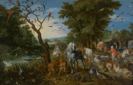 The Entry of the Animals into Noah's Ark