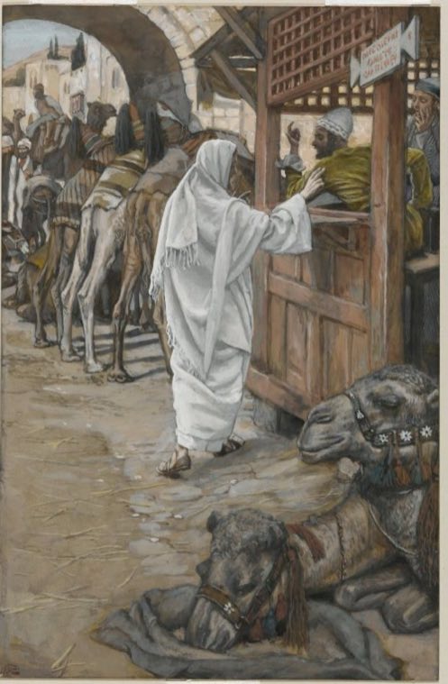Призвание святого Матфея (Vocation de Saint Mathieu), Джеймс Тиссо