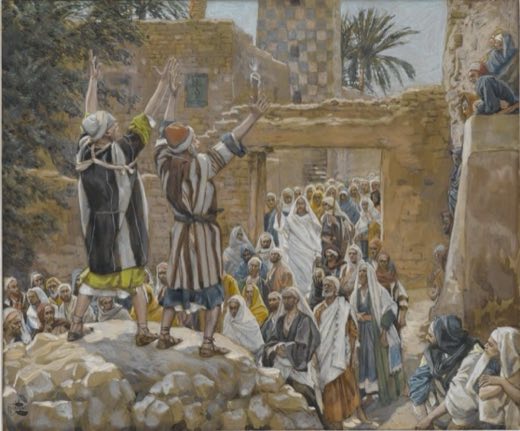 Двое слепых в Иерихоне (Les deux aveugles à Jericho), Джеймс Тиссо
