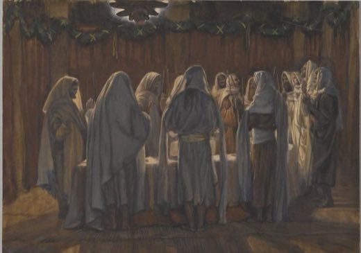 Тайная вечеря (La Cène légale), Джеймс Тиссо