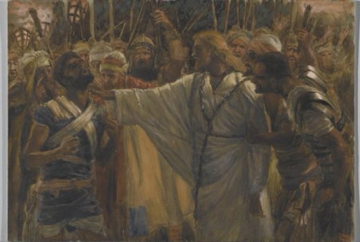 Исцеление Малха (La guérison de Malchus), Джеймс Тиссо