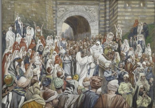 Воскрешение сына вдовы в Наине (La résurrection du fils de la veuve de Naïm), Джеймс Тиссо
