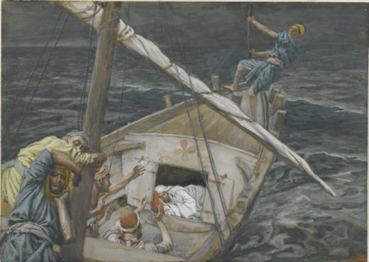 Jesus Sleeping During the Tempest (Jésus dormant pendant la tempête)