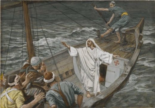 Jesus Stilling the Tempest (Jésus calmant la tempête)
