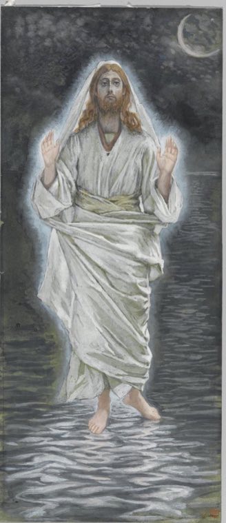 Иисус идёт по морю (Jésus marche sur la mer), Джеймс Тиссо