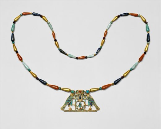 Pectoral and Necklace of Sithathoryunet with the Name of Senwosret II