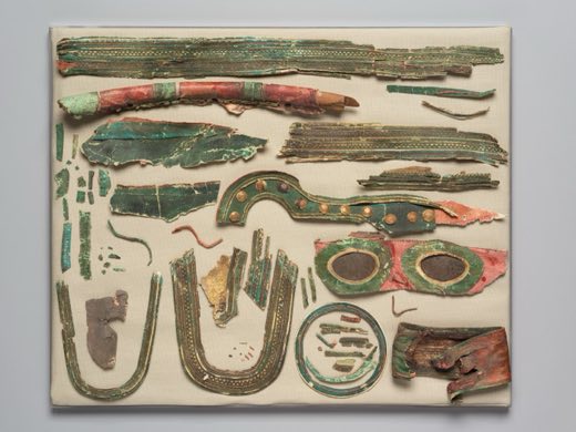 Harness Fragments from a Chariot of Amenhotep III
