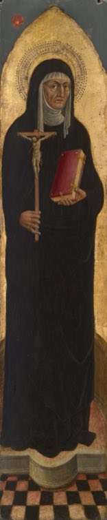 Panels from the Altarpiece of The Assumption of the Virgin with Saints: Saint Monica